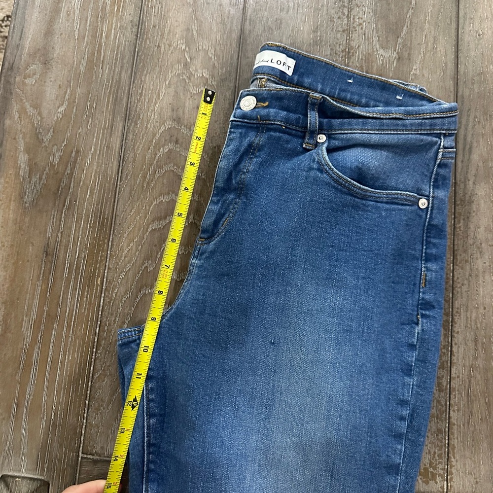 LOFT Classic Blue Jeans - Picture 8 of 11